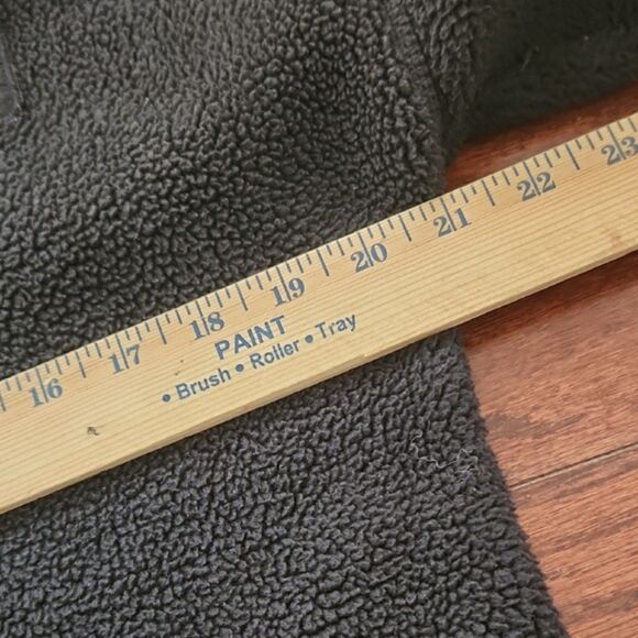 The North Face Womens Riit Sherpa Fleece Cowl Neck Pullover, Black/Gray, Size M - Picture 10 of 11